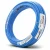 أنابيب HDPE نيبروبلاست PE 80 ضغط 3.2 بار قطر خارجي 90 مم سمك 2.2 مم لون ازرق   