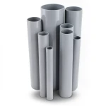UPVC Pipes Nominal Pressure 6 Bar Outside Diameter 89.1 mm Thickness 3.3 mm Gray