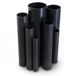 مواسير UPVC ضغط 6 بار قطر خارجي 89.1 مم سمك 3.3 مم لون اسود