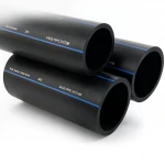 أنابيب HDPE السعودي  PE 100 ضغط 16 بار قطر خارجي 280 مم سمك 25.4 مم لون اسود