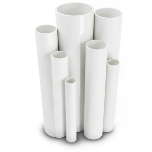 UPVC Pipes 15 Bar Pressure 75 mm Diameter 4.8 mm Thickness White