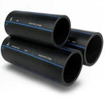 SPS HDPE Pipes HDPE Pipes PE 100 Pressure 10 Bar Outside Diameter 315 mm Thickness 18.7 mm Color Black