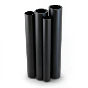 Al-Rajhi HDPE Pipes PE 80 Pressure 4 Bar Diameter 140 mm Thickness 4.3 mm Black
