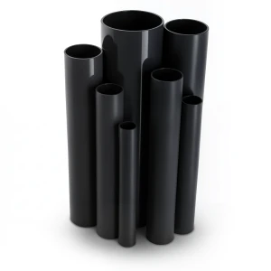 UPVC Pipes Nominal Pressure 15 Bar Outside Diameter 75 mm Thickness 4.8 mm Black