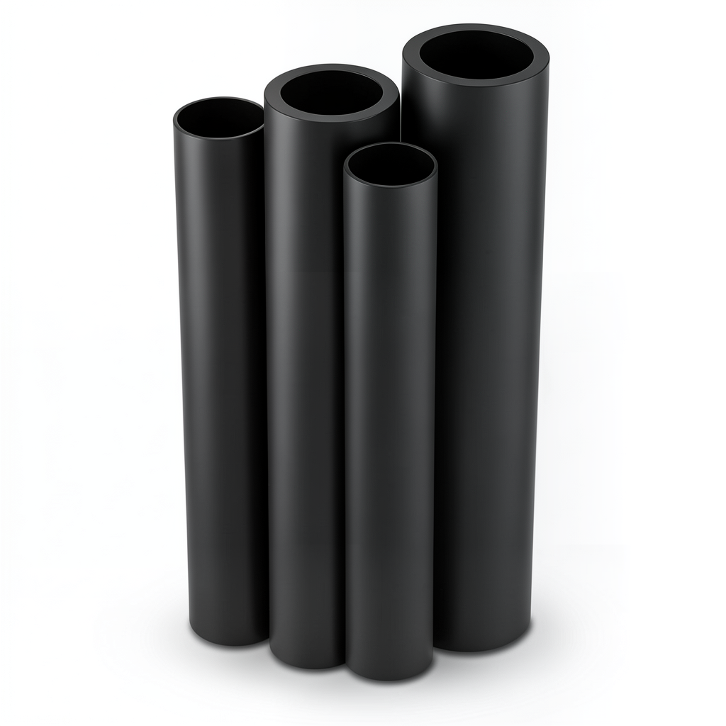 أنابيب HDPE الراجحي قطر خارجي 90 مم سمك 3.5 مم لون أسود