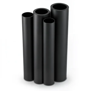 Al-Rajhi HDPE Pipes Outside Diameter 90 mm Thickness 3.5 mm Black