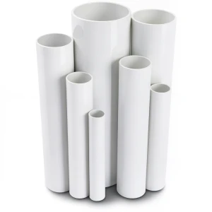 مواسير UPVC مقاس 3 إنش ضغط 9 بار قطر خارجي 88.7 مم سمك 3.5 مم لون أبيض