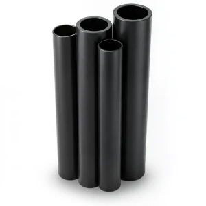 أنابيب HDPE قطر خارجي 100 مم سمك 3.9 مم لون أسود