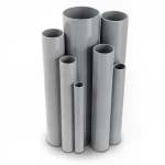 UPVC Pipes Modern Technology Nominal Pressure 6 Bar Outside Diameter 140 mm Thickness 4.1 mm Gray Colour