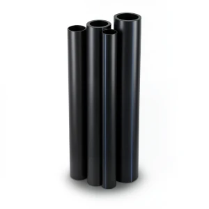 أنابيب HDPE الراجحي قطر خارجي 125 مم سمك 4.9 مم لون أسود