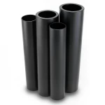 مواسير HDPE قطر خارجي 200 مم سمك 7.7 مم لون أسود