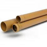 مواسير UPVC الراجحي  مقاس   3 إنش سمك 3.2 مم لون برتقالي