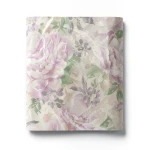 Italian Wallpaper 10m x 1.06m Beige with Purple, Model BM29001