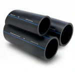SPS HDPE Pipe PE 100 Pressure 10 Bar Outside Diameter 355 mm Thickness 21.1 mm Black Color