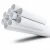 UPVC Pipes Al-Rajhi  Size   1 ¼ inch Thickness 3.56 mm White Colour