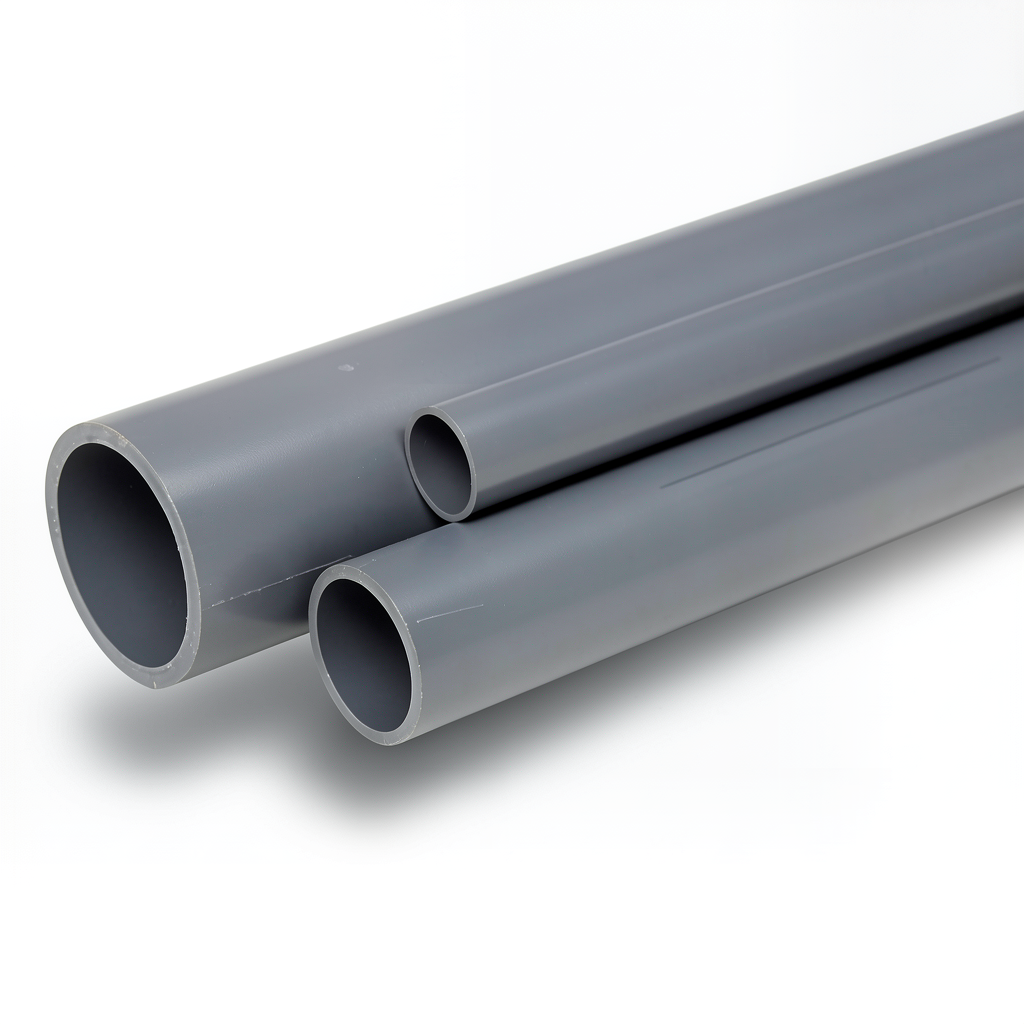 مواسير UPVC ضغط اسمي 12.5 بار قطر خارجي 110 مم سمك 5.3 مم