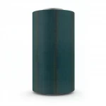 Italian Wall Covering Dark Green Color, Striped Design, Roll Length 10m, Model Z80056