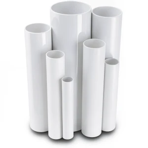 مواسير UPVC ضغط اسمي 4 بار قطر خارجي 75 مم سمك 1.8 مم لون أبيض