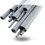 انابيب بلاستيك UPVC الراجحي  الطول 6 متر  قطر خارجي 50 مم سمك 1.8 مم لون رمادي