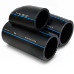  SPS HDPE Pipes  PE 100 Pressure 10 Bar Outside Diameter 400 mm Thickness 23.7 mm Color Black
