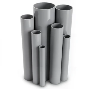 UPVC Pipes Nominal Pressure 4 Bar Outside Diameter 75 mm Thickness 1.8 mm Gray