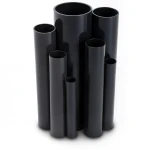 مواسير UPVC ضغط اسمي 4 بار قطر خارجي 75 مم سمك 1.8 مم لون اسود