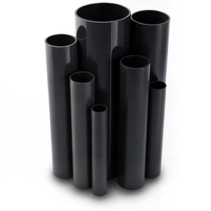 مواسير UPVC ضغط 6 بار قطر خارجي 75 مم سمك 2.2 مم لون اسود