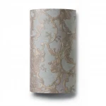 Italian Wall Decoration, Brown with Gray Color, Classic Design, Roll Length 10 m, Model Z80043