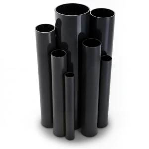 UPVC Pipes Nominal Pressure 10 Bar Outside Diameter 75 mm Thickness 3.6 mm Black
