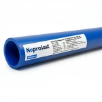 مواسير HDPE نيبروبلاست PE 100 ضغط 4 بار قطر خارجي 200 مم سمك 4.9 مم لون ازرق   