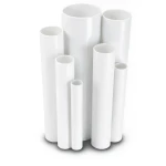 مواسير UPVC ضغط 4 بار قطر خارجي 90 مم سمك 1.8 مم لون أبيض