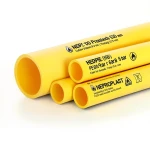 مواسير HDPE PE 100 ضغط 6 بار قطر خارجي 630 مم سمك 22.9 مم لون أصفر | نيبروبلاست
