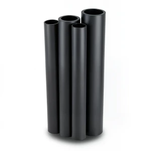 Al-Rajhi HDPE Pipes PE 80 Pressure 4 Bar Diameter 160 mm Thickness 4.9 mm Black