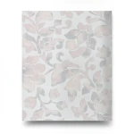 Italian Wall Decoration Floral Wallpaper 10m x 0.53m Pale Grey