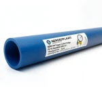 مواسير HDPE بولي إيثيلين عالي الكثافة PE 100 ضغط 12.5 بار قطر خارجي 500 مم سمك 36.8 مم أزرق | نيبروبلاست