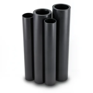 أنابيب HDPE الراجحي PE 80 ضغط 4 بار قطر خارجي 225 مم سمك 6.9 مم أسود