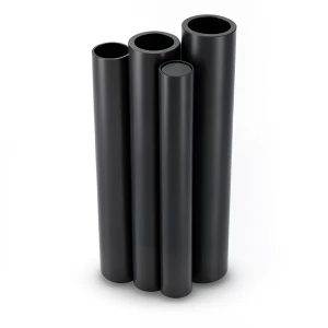 أنابيب HDPE الراجحي PE 80 ضغط 4 بار قطر 355 مم سمك 10.9 مم لون أسود