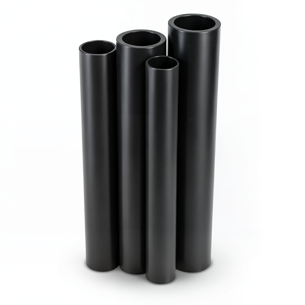 أنابيب HDPE الراجحي PE 80 ضغط 4 بار قطر خارجي 400 مم سمك 12.3 مم لون أسود