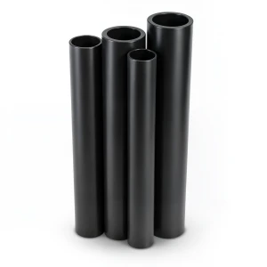 Al-Rajhi HDPE Pipes PE 80 4 Bar Pressure 400 mm OD 12.3 mm Thickness Black