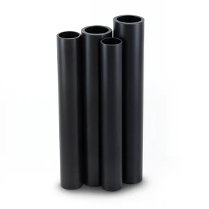 Al-Rajhi HDPE Pipes PE 80 Pressure 4 Bar Diameter 450 mm Thickness 13.8 mm Black
