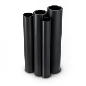 مواسير HDPE PE 80 ضغط 4 بار قطر 500 مم سمك 15.3 مم أسود