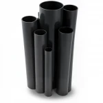 مواسير UPVC التقنية العصرية ضغط 2.5  بار  قطر خارجي 710  مم سمك 5.7  مم لون اسود