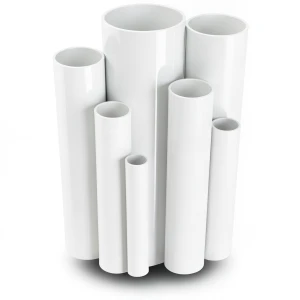 مواسير UPVC ضغط اسمي 4 بار قطر خارجي 75 مم سمك 1.8 مم لون أبيض
