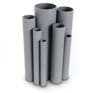 UPVC Pipes Nominal Pressure 6 Bar Outside Diameter 75 mm Thickness 2.2 mm Gray