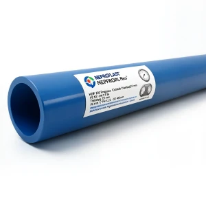 مواسير HDPE PE 100 ضغط 12.5 بار قطر خارجي 450 مم سمك 33.1 مم لون أزرق | نيبروبلاست
