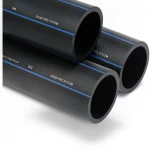 أنابيب HDPE السعودي PE 100 ضغط 6 بار قطر خارجي 400 مم سمك 15.3 مم لون اسود