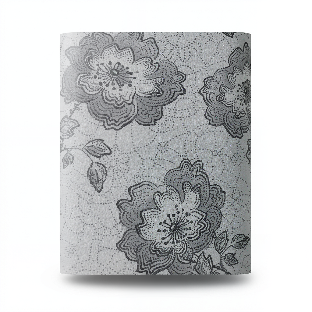 Italian Wallpaper 10m x 0.53m Gray Color, Model 6221
