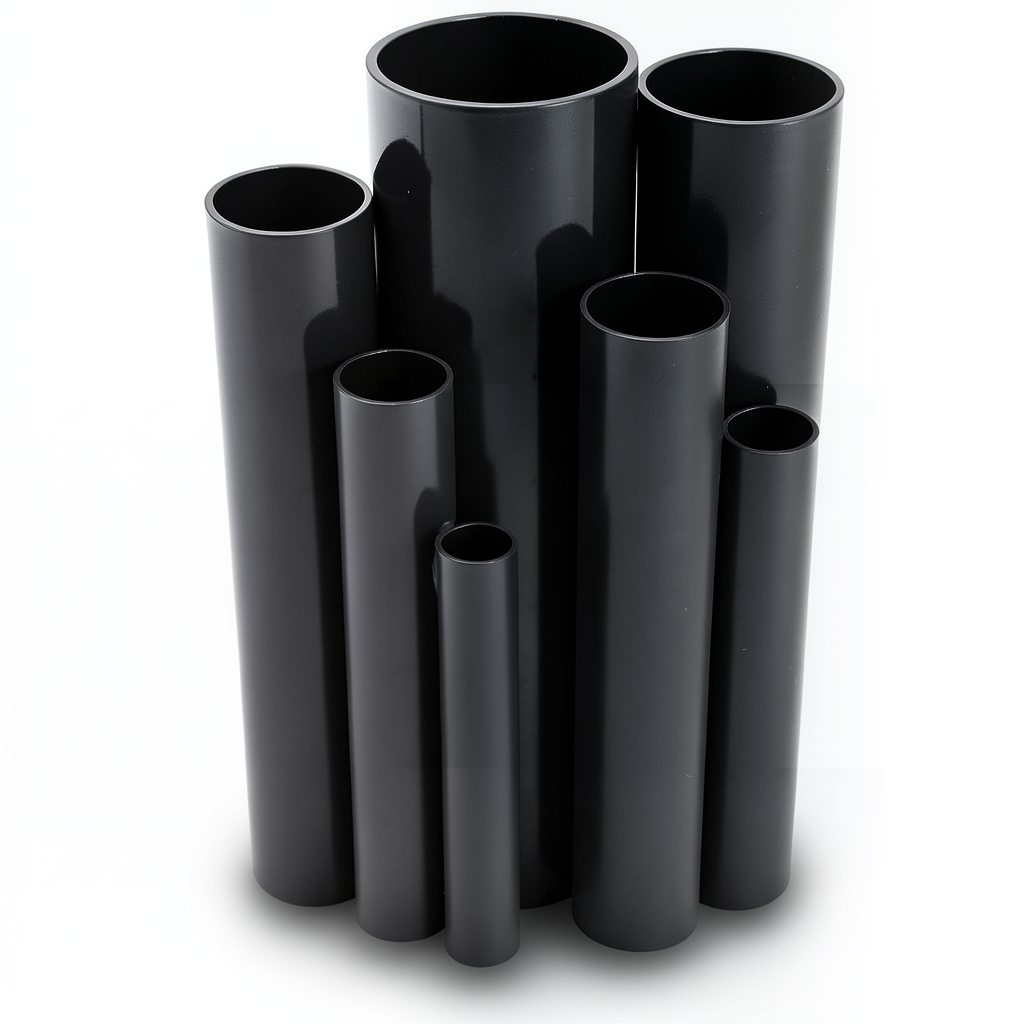 UPVC Pipes Nominal Pressure 9 Bar Outside Diameter 89.1 mm Thickness 4.1 mm Black