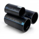 SPS HDPE Pipe PE 100 Pressure 10 Bar Outside Diameter 450 mm Thickness 26.7 mm Black Color