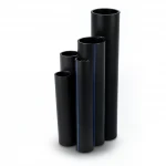 أنابيب HDPE الجودة  ضغط 20 بار قطر خارجي 75 مم سمك 12.5 مم لون اسود
